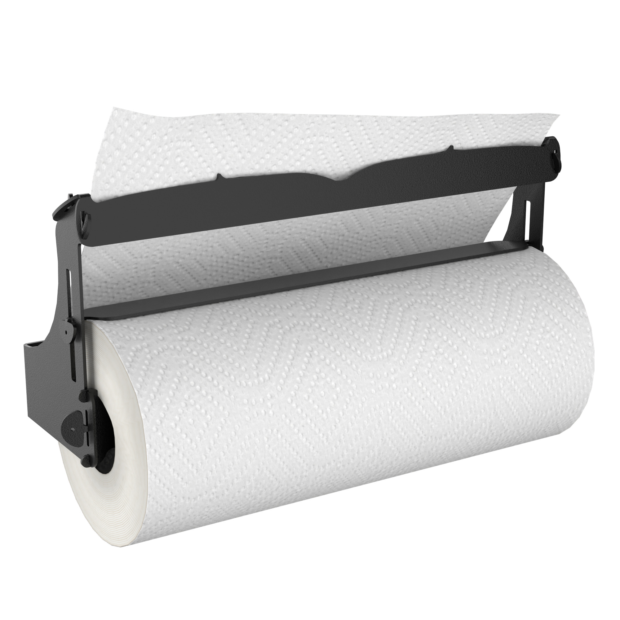Koova, Under Cabinet Paper Towel Holder, Width 3 in, Height 9 in, Depth 10 in, Model# KV-PTSB-UP